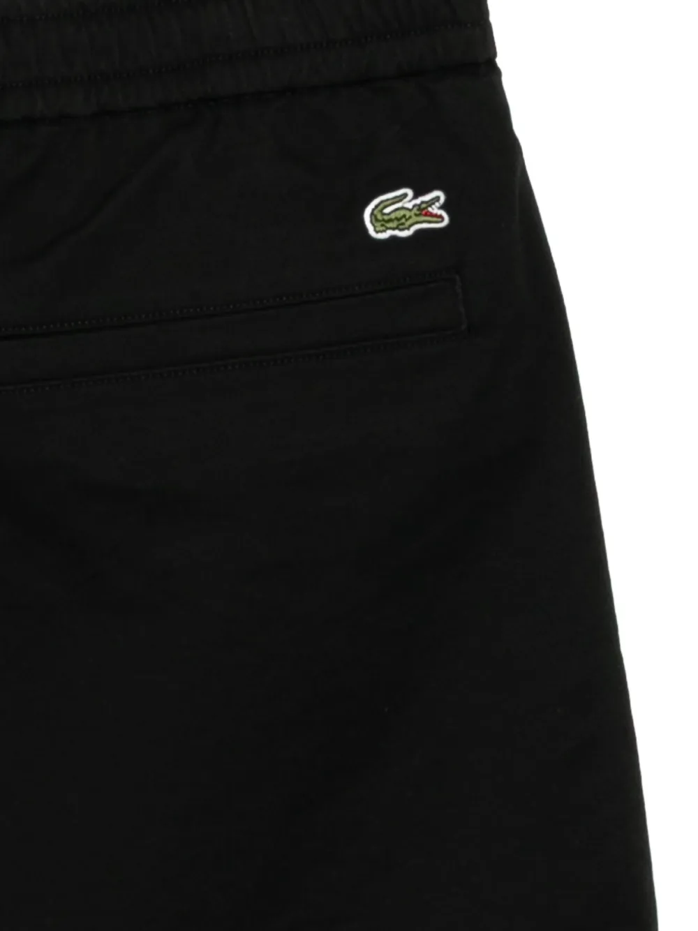Lacoste Shorts met knopen Zwart