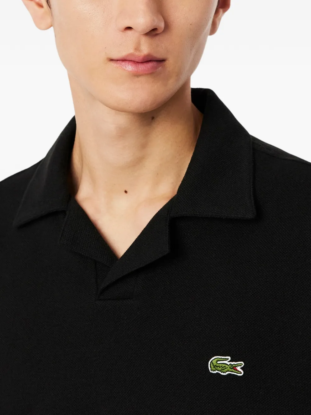 Lacoste Poloshirt met korte mouwen Zwart
