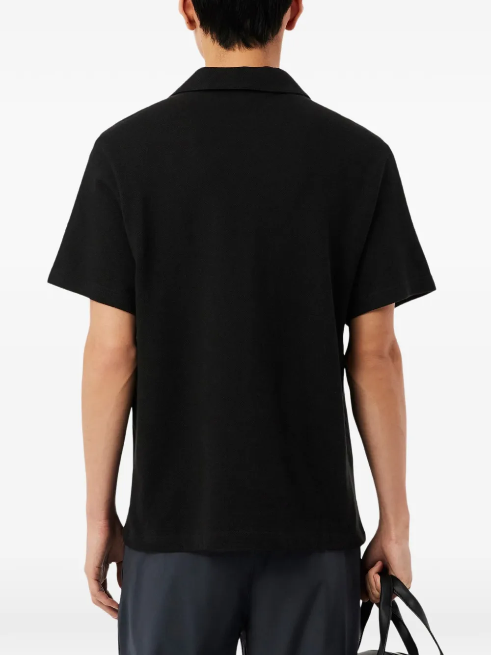Lacoste Poloshirt met korte mouwen Zwart