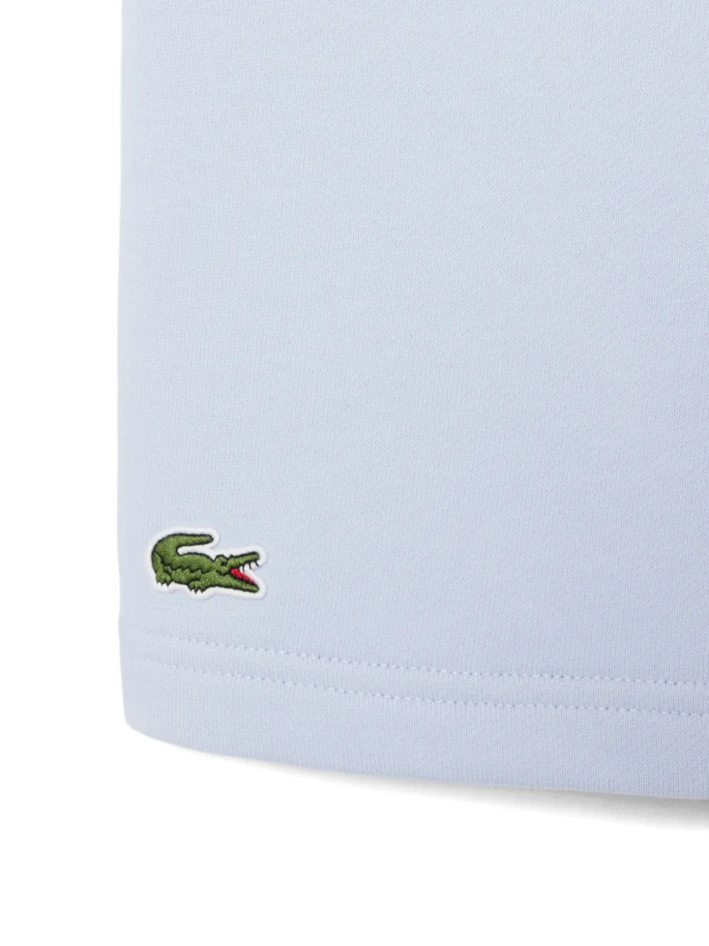 Lacoste Trainingsshorts met elastische taille Blauw