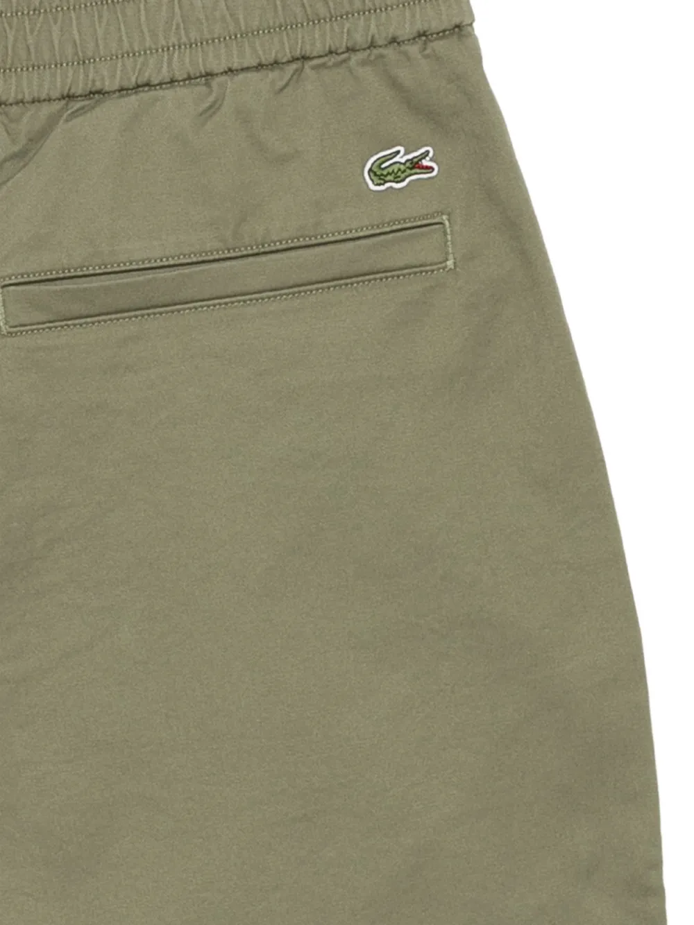 Lacoste Shorts met knopen Groen