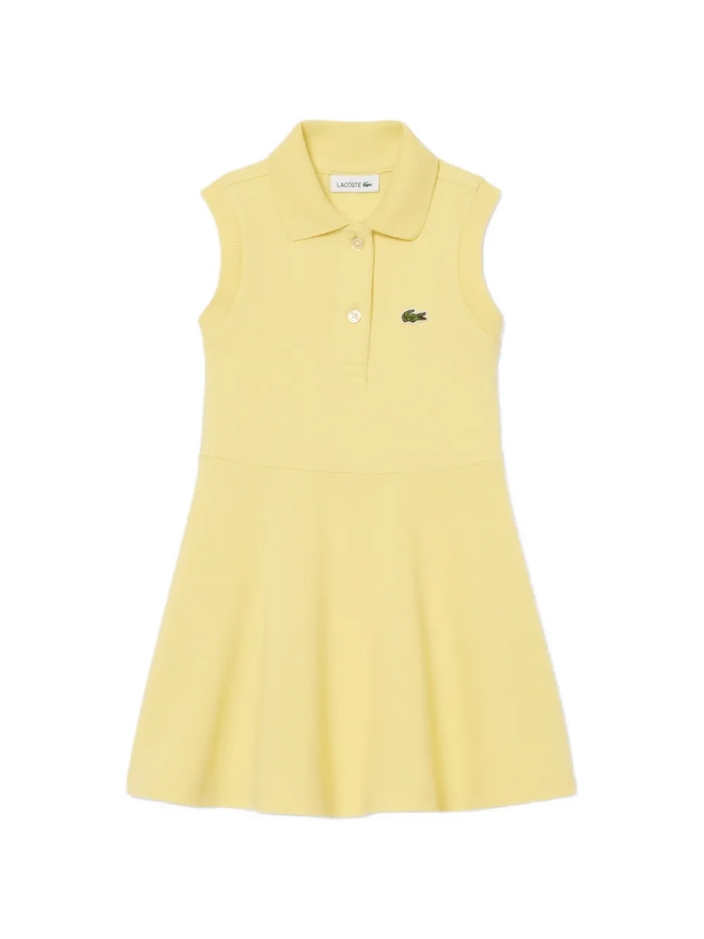 Lacoste sleeveless polo dress - Giallo