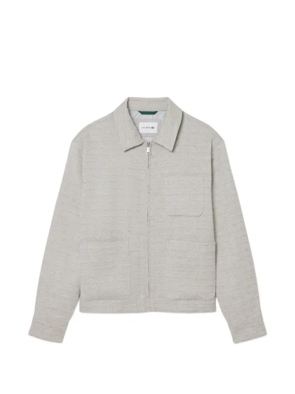 Lacoste ジップアップ ジャケット | グレー | FARFETCH JP
