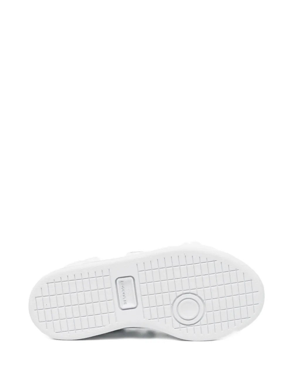 Lacoste logo strap sneakers Wit