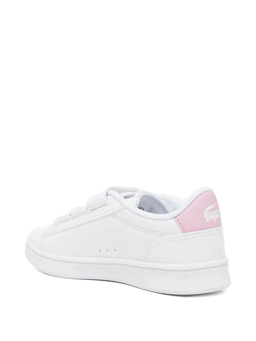 Lacoste logo strap sneakers Wit