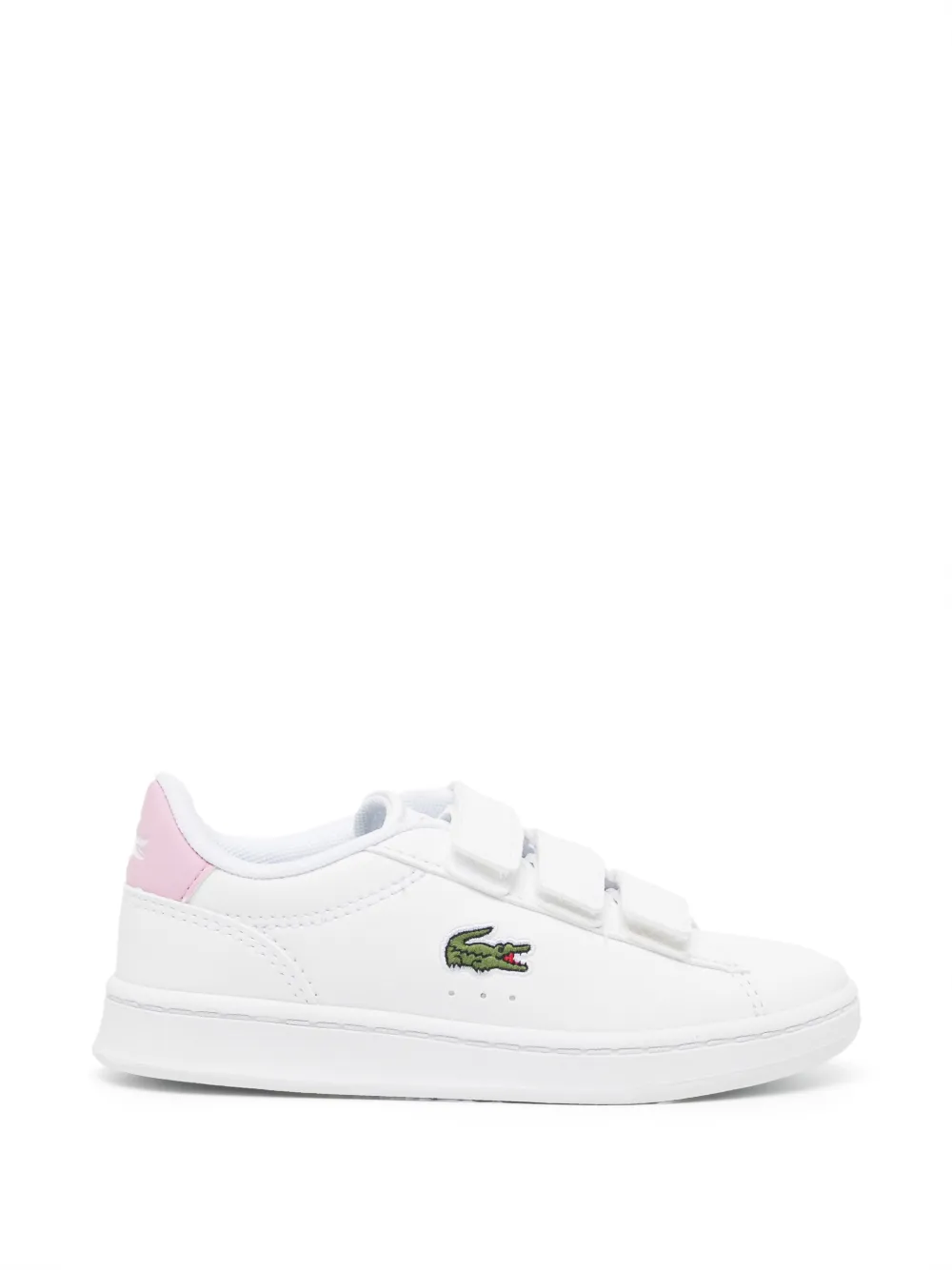 Lacoste logo strap sneakers - Bianco