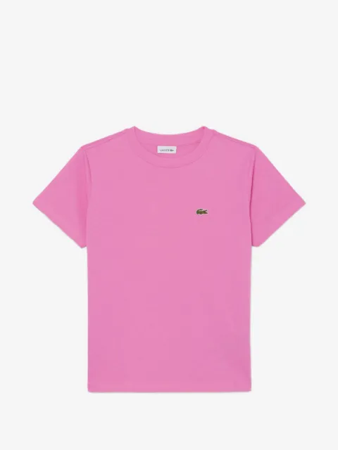 Lacoste playera con cuello redondo