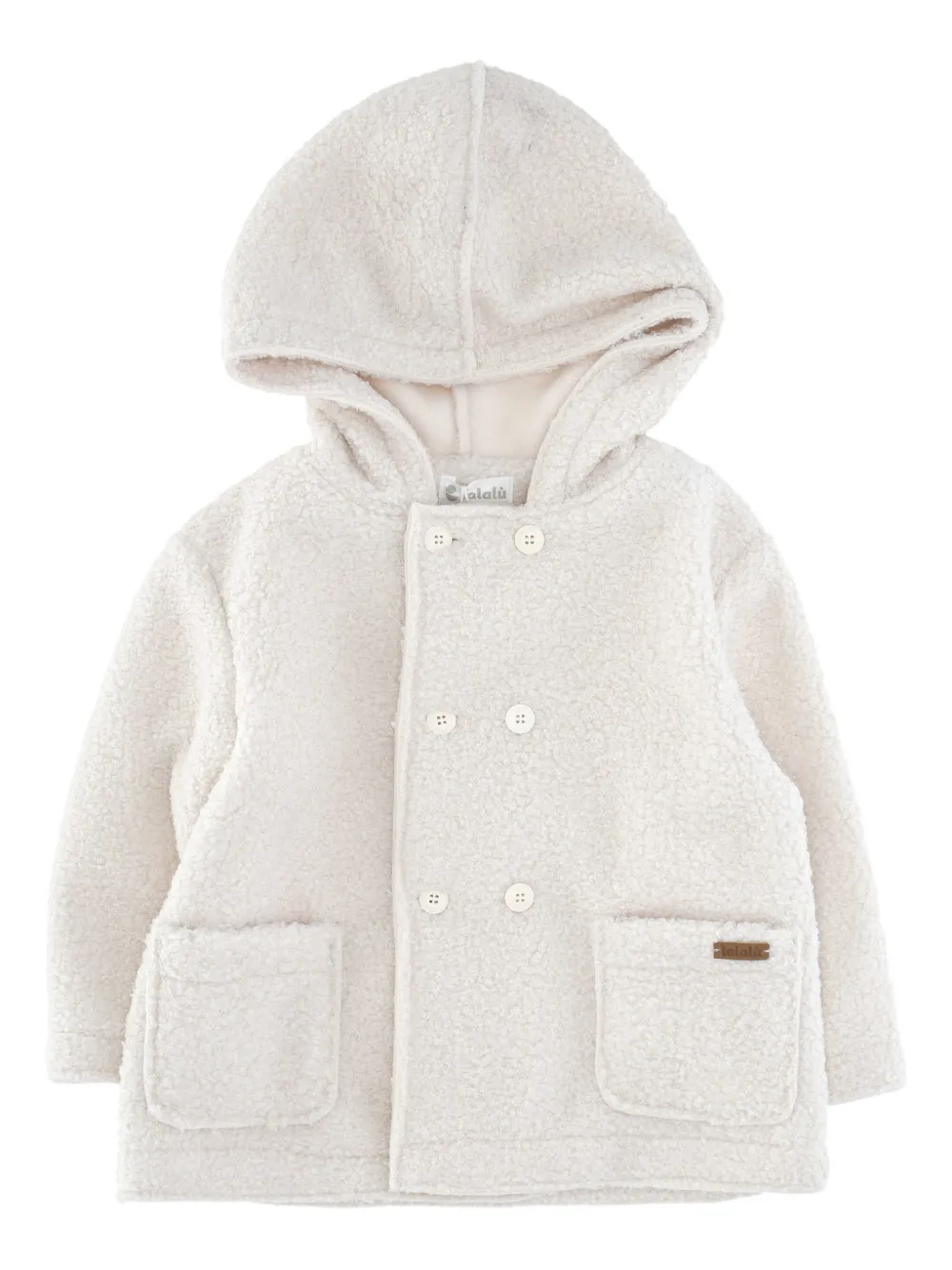 LALALU abrigo con capucha y doble botonadura | neutro | Image 1