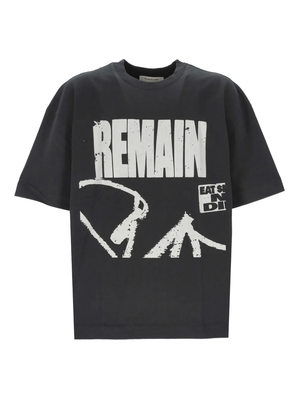 Applied Art Forms graphic T-shirt | Grey | Image 1