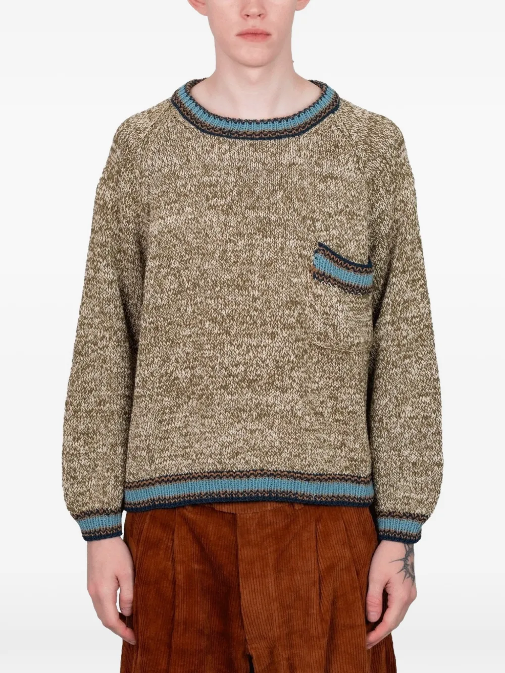 STORY mfg. Bulb ribbed sweater - Toni neutri