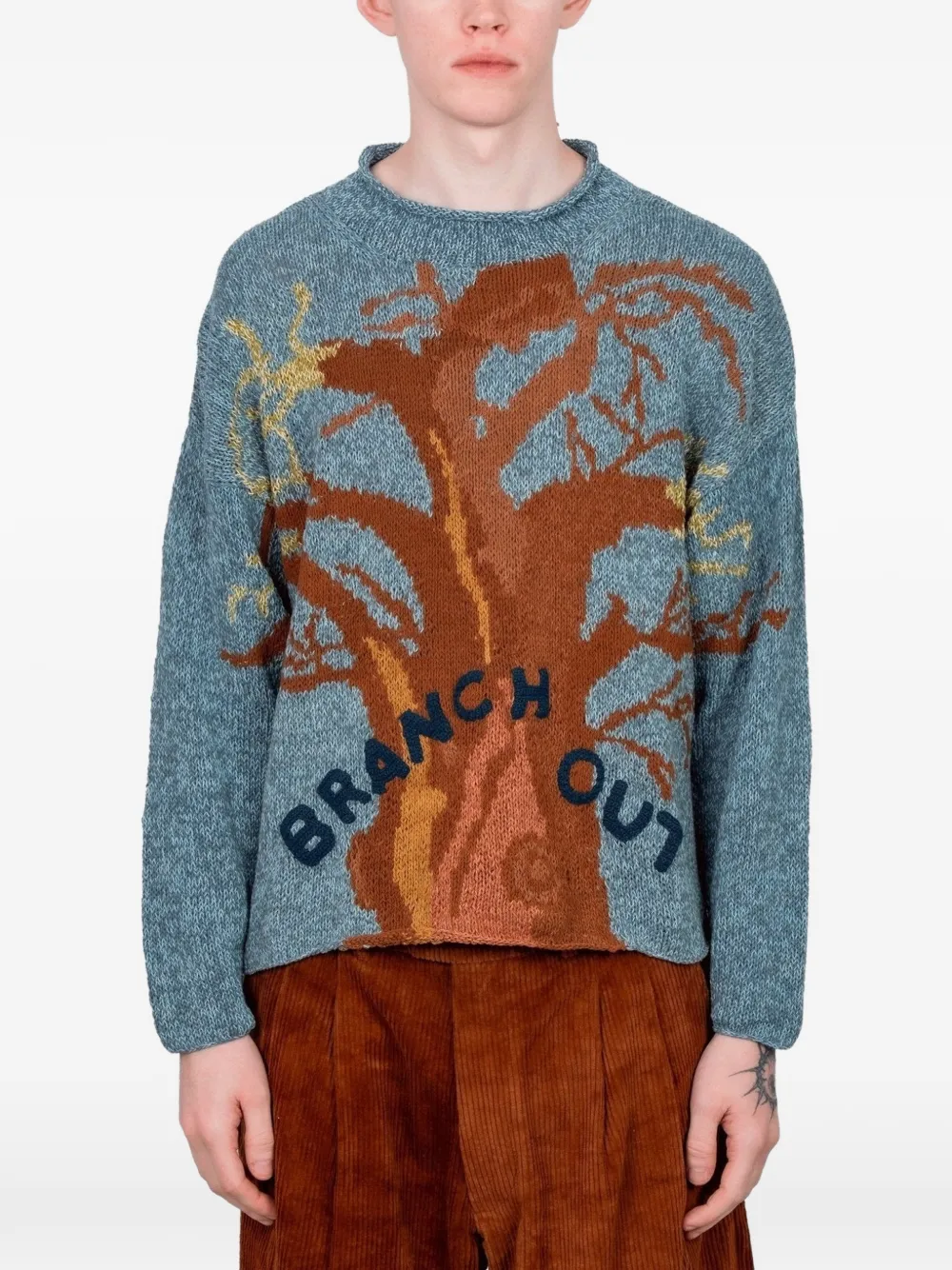 STORY mfg. Twinsun sweater | Blue | Image 1