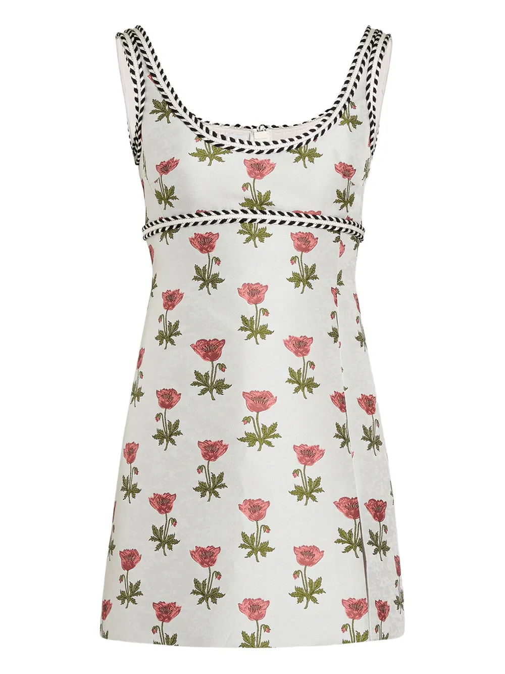 Giambattista Valli floral-print mini dress | Neutrals | Image 1