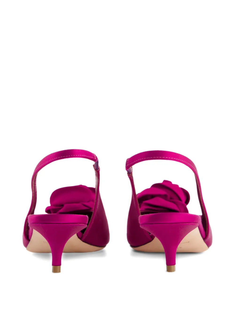 Giambattista Valli Pumps met puntige neus Roze