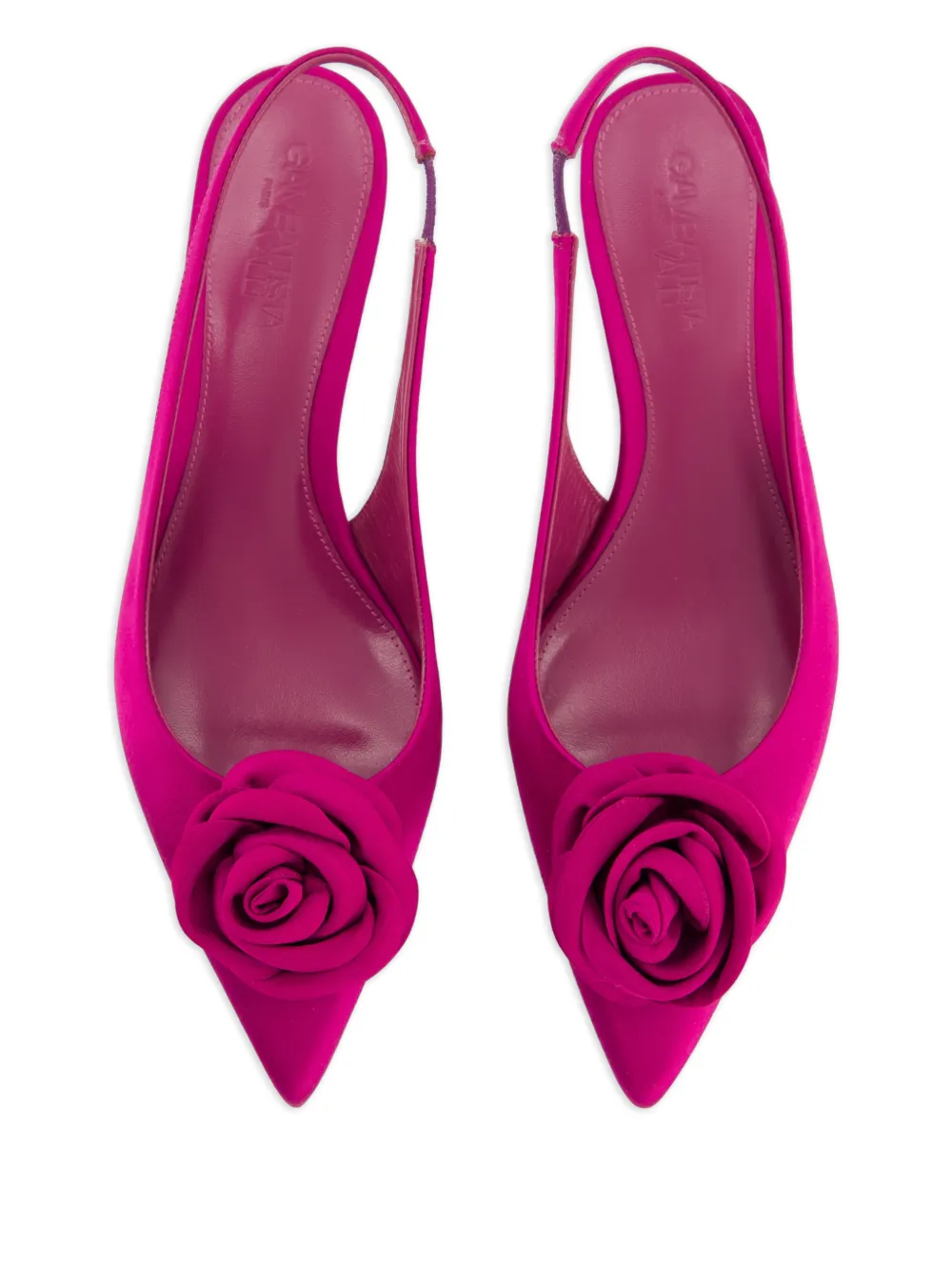Giambattista Valli Pumps met puntige neus Roze
