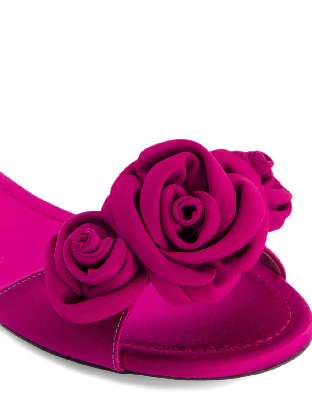 Giambattista Valli Sandalen met roosdetail Roze