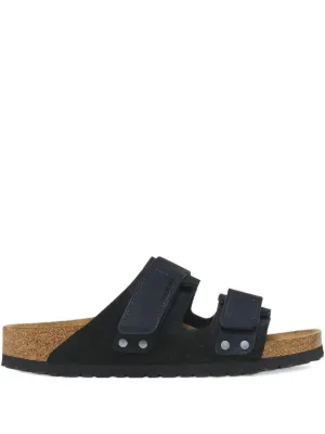 Birkenstock Sandália Arizona De Camurça | Preto | FARFETCH BR