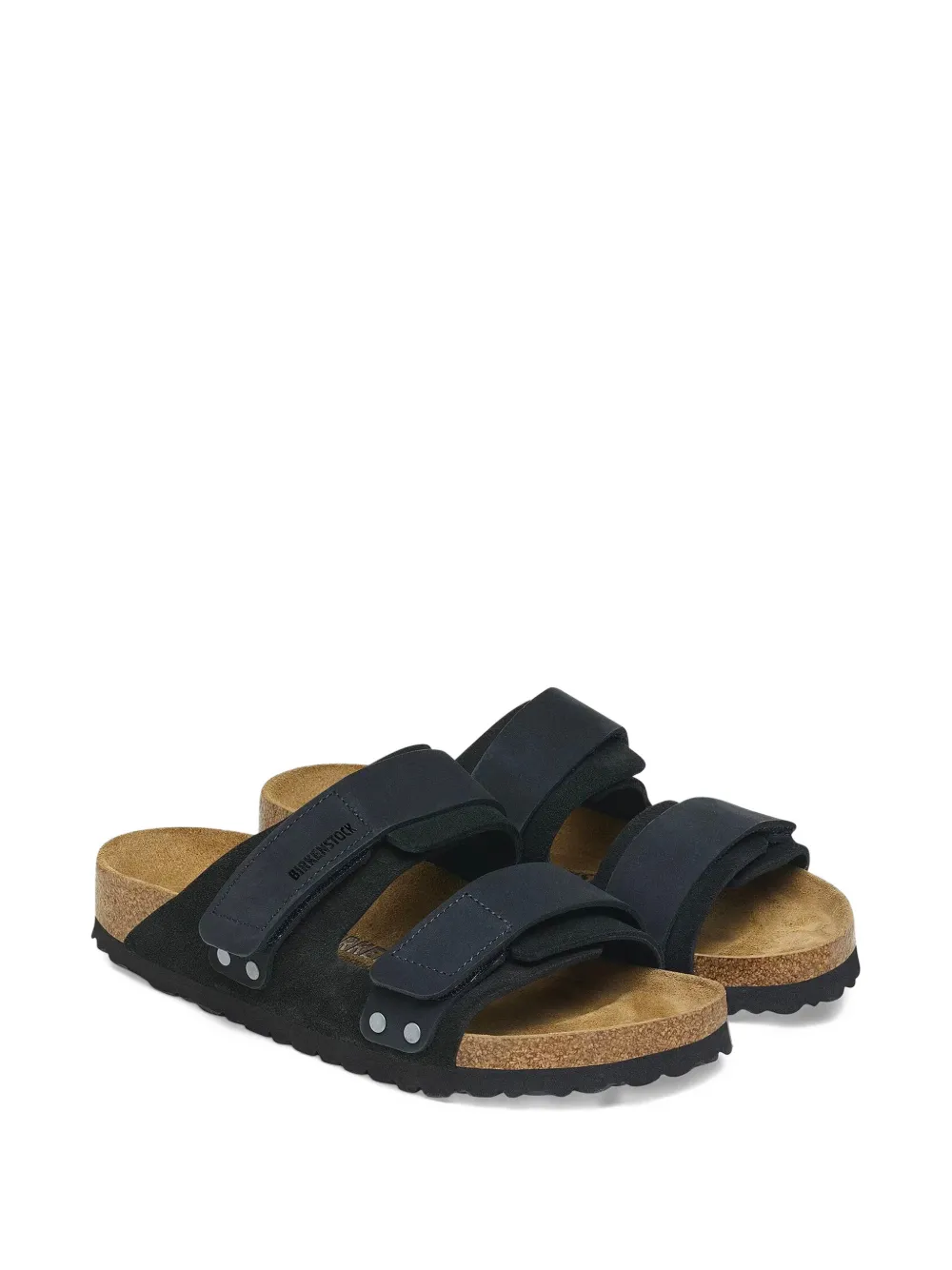 Birkenstock Uji suède sandalen Zwart