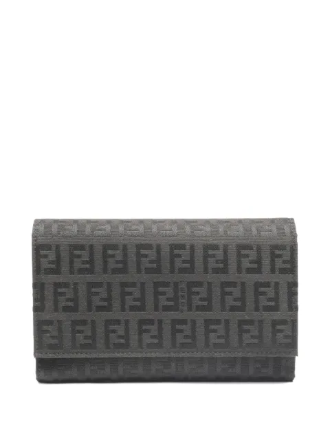 Fendi Pre-Owned 2000s zucchino canvas wallet