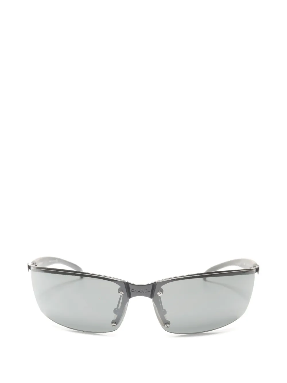 CHANEL Pre-Owned lentes de sol Mark con logo CC 2000 | gris | Image 1