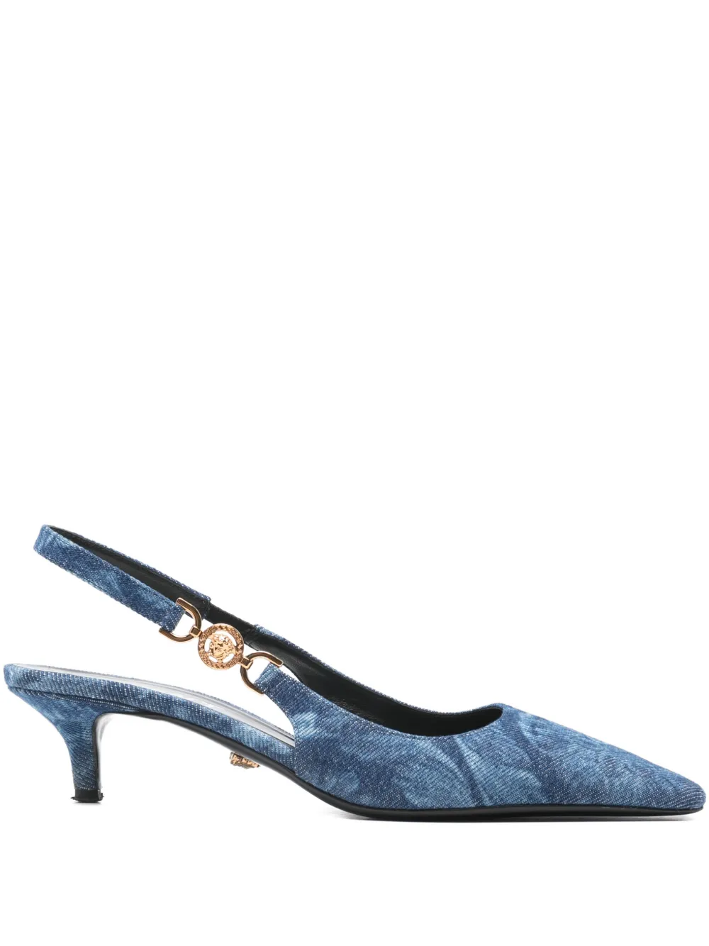 Versace Pre-Owned Barocco Jeans-Pumps 40mm - Blau