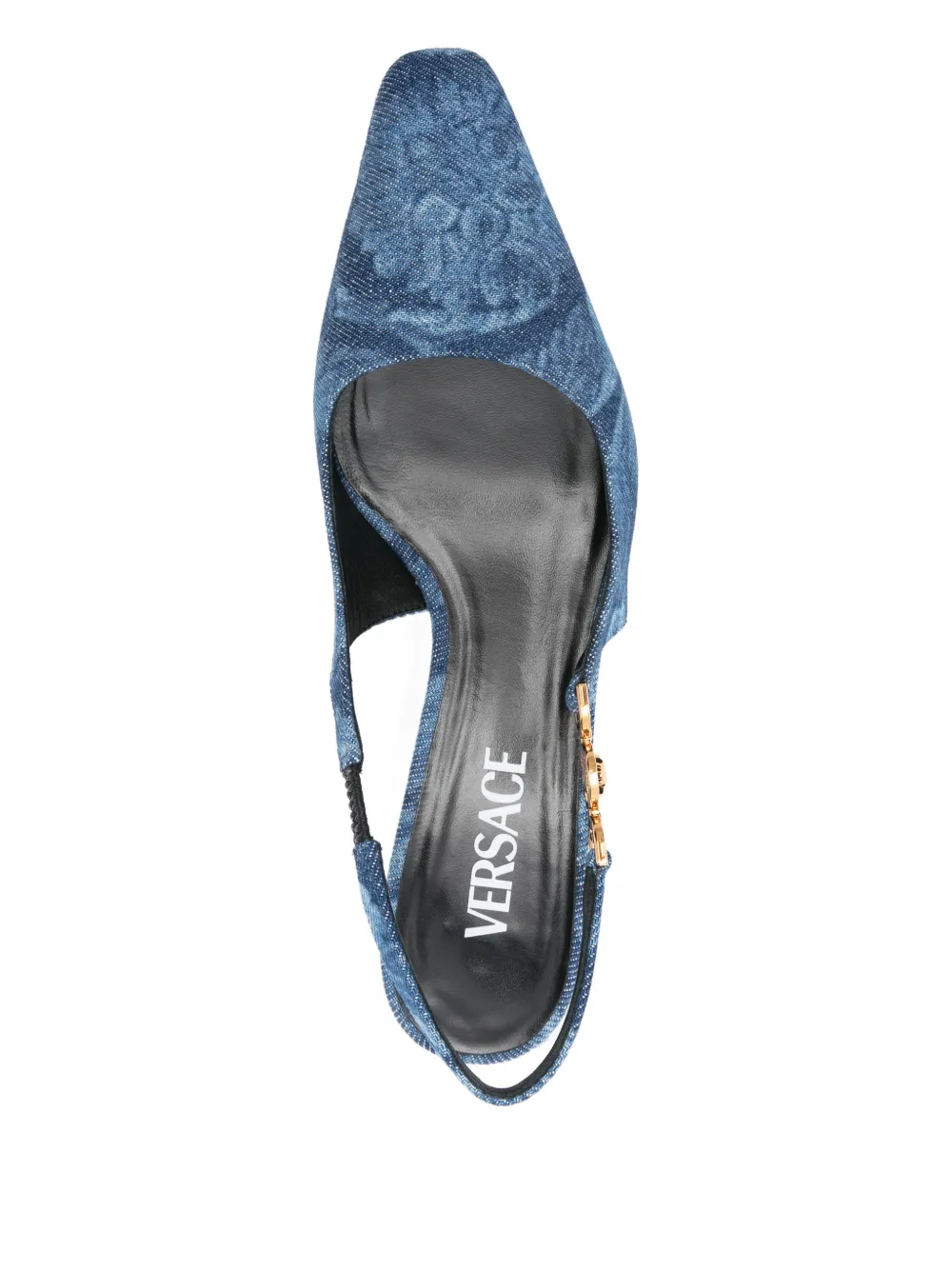 40mm Barocco Denim Pumps