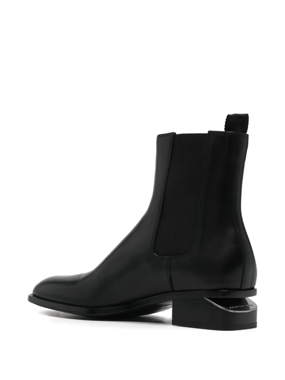 ALEXANDER WANG Pre-owned Kane Leather Chelsea Boots In Black