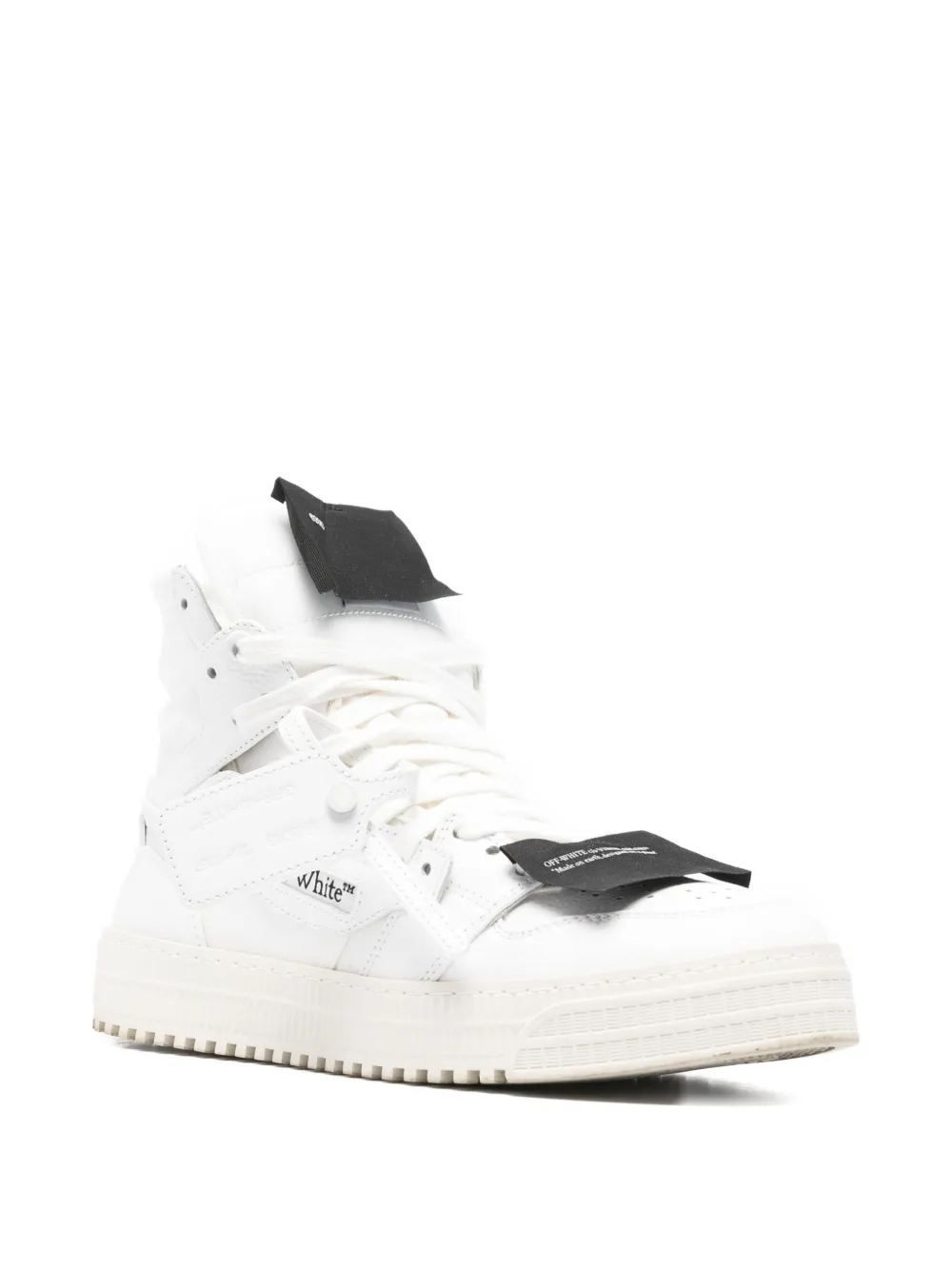 Off-White Pre-Owned logo white sneakers | Image 2