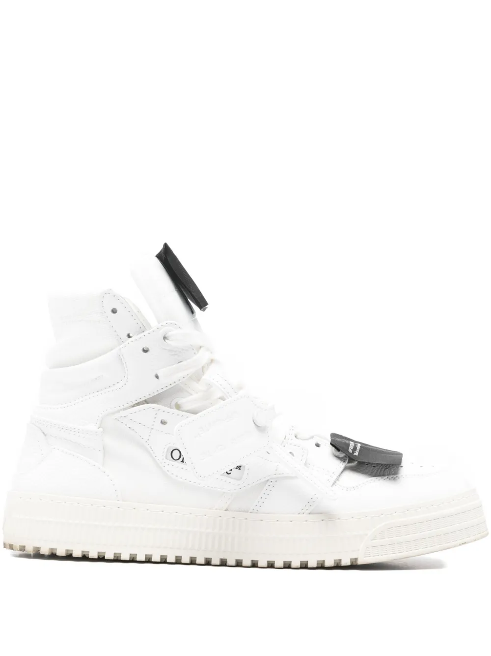 Off-White Pre-Owned logo white sneakers | White | Image 1