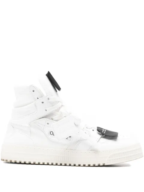 Off-White Pre-Owned logo white sneakers