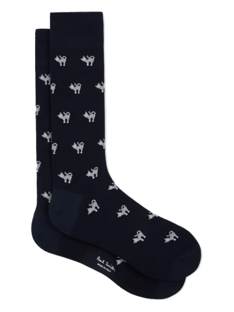 Paul Smith calcetines con motivo de gato