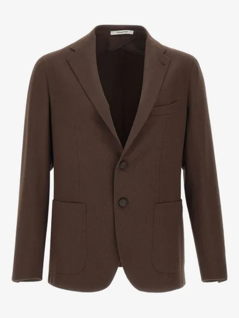 Tagliatore blazer en laine à revers crantés