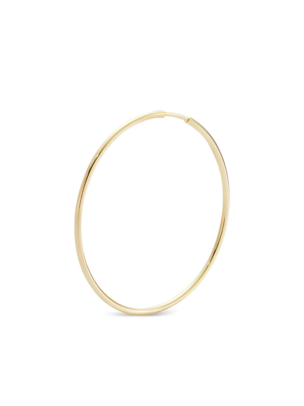 Maria Black Orecchino a cerchio Gossamer in oro giallo 14kt riciclato