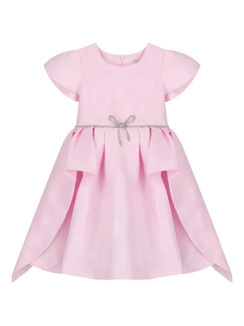 MAMA LUMA KIDS embellished satin dress