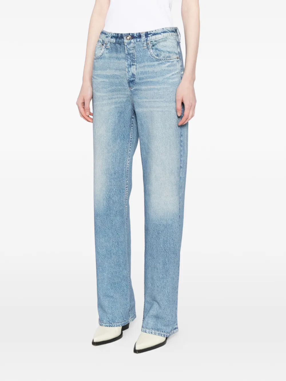 Rag & Bone Miramar Shea Straight Pants - Blue 