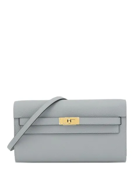 Hermès Pre-Owned 2025 Epsom Classique Kelly To Go Wallet crossbody bag