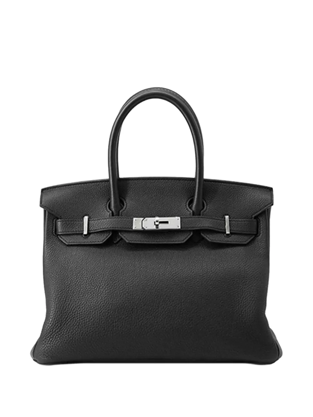 Hermès Pre-Owned 2017 Togo Birkin Retourne 30 handbag | negro | Image 1