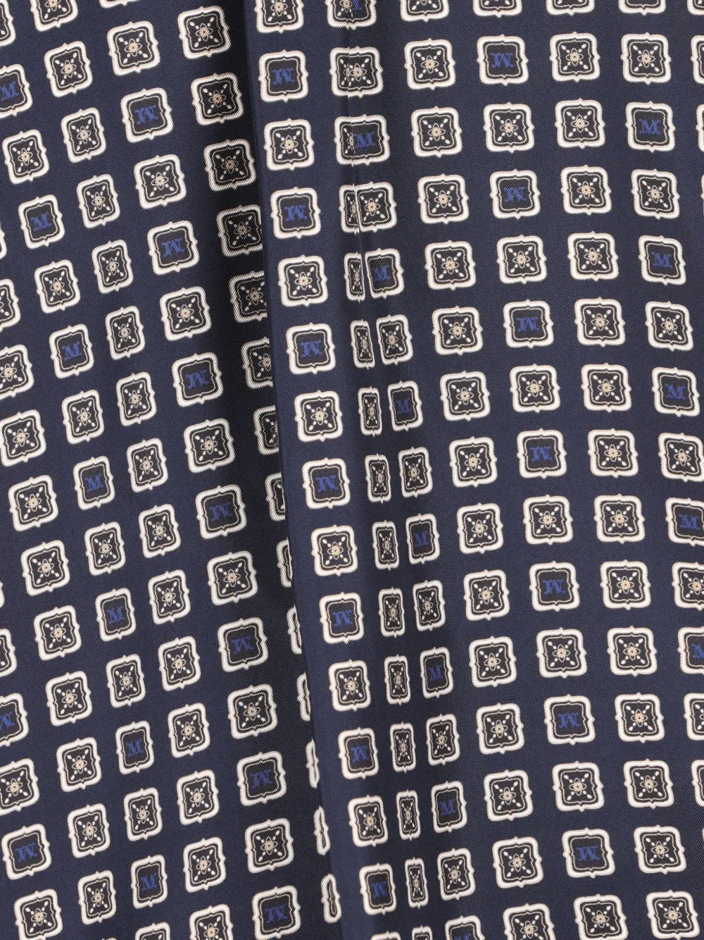 Max Mara Disco Monogram Paisley Pajama Shirt In Multi