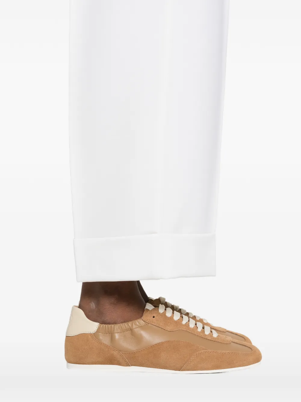 Max Mara Plooibroek Beige