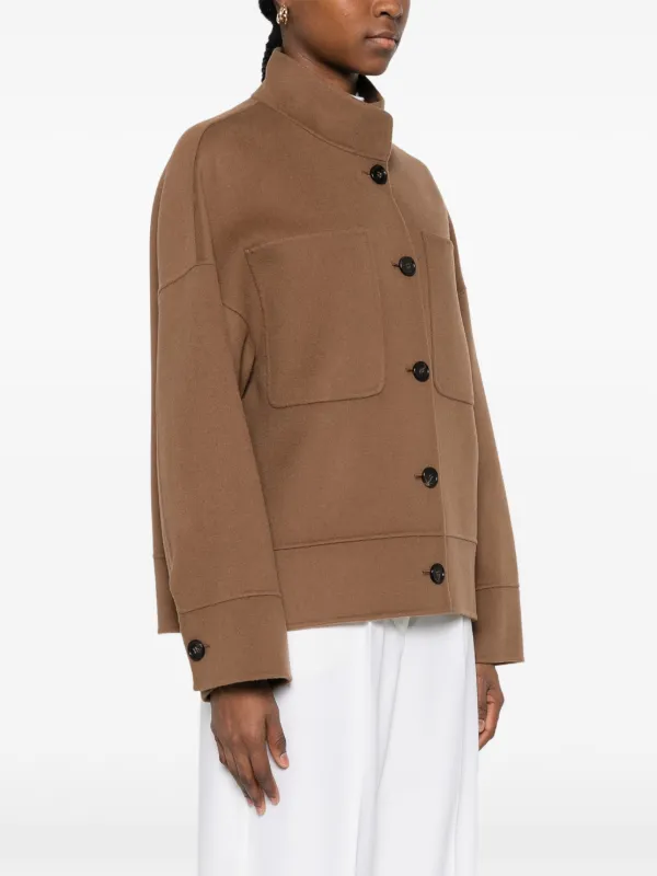 S Max Mara Renna パッチポケット ジャケット | ブラウン | FARFETCH JP
