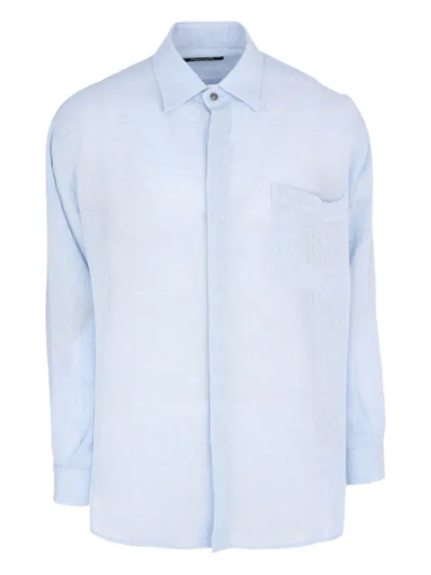 Roberto Cavalli рубашка с накладным карманом