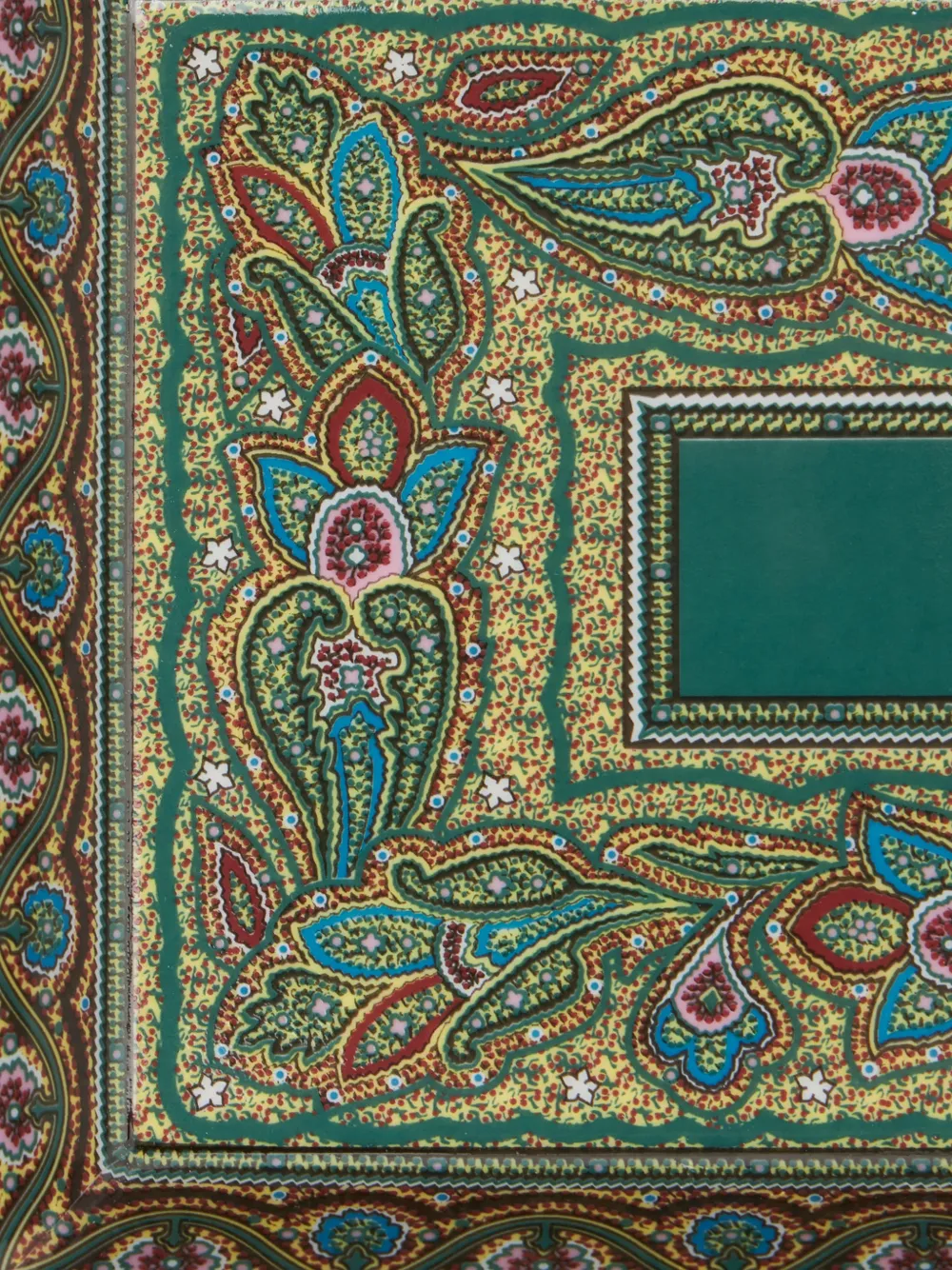  Etro Home Paisley Tray - Green 