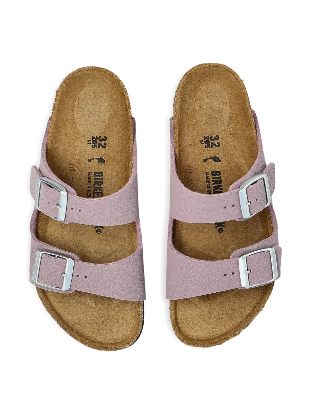 Birkenstock Kids Arizona Bs buckle sandals Paars