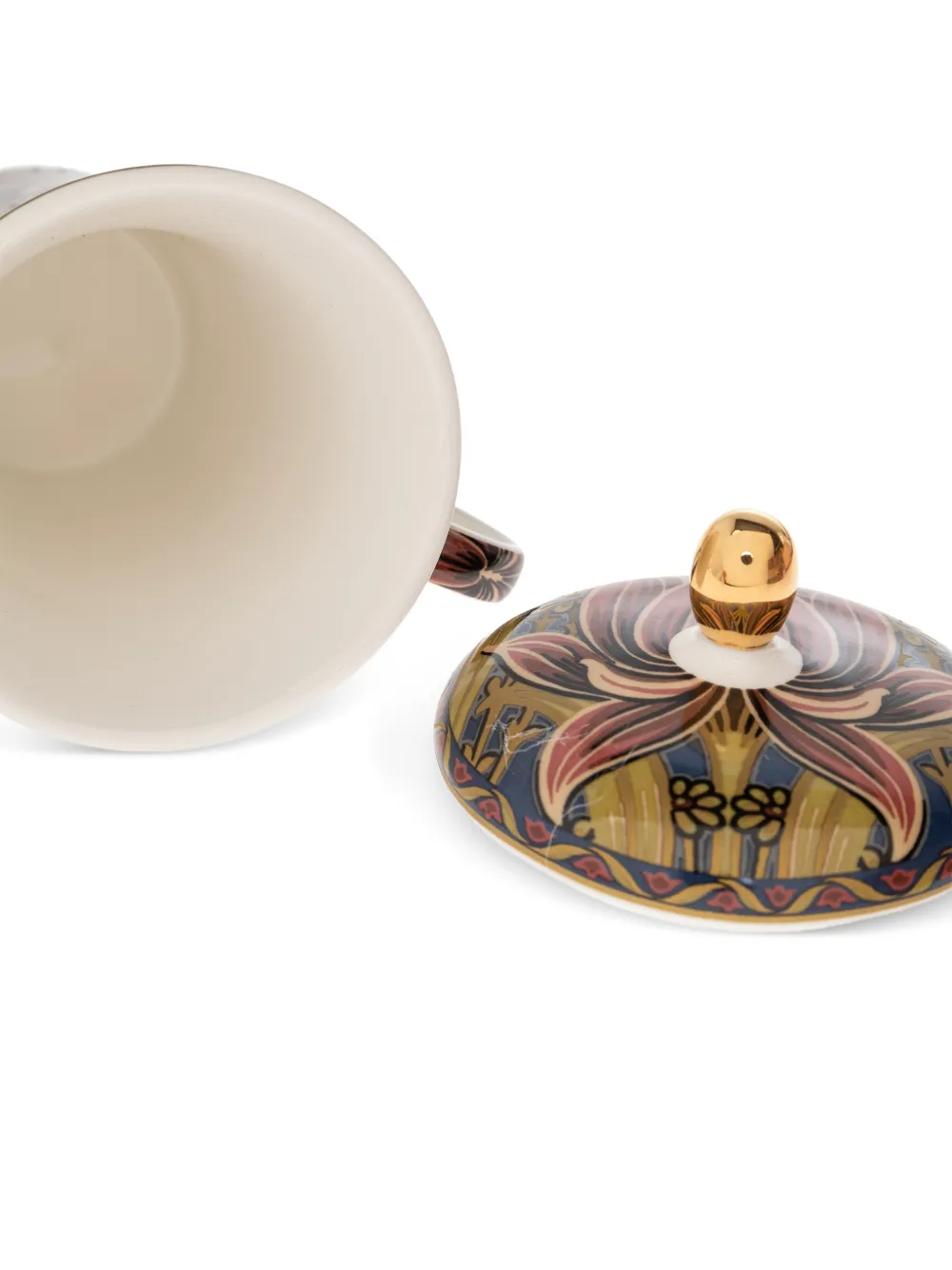  Etro Home Floral-motif Lidded Tableware - Blue 