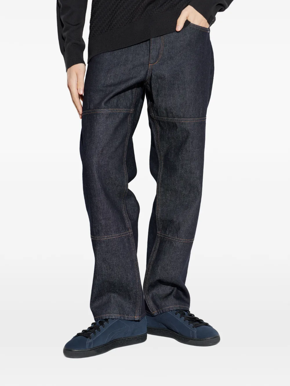  Rag & Bone Fit 4 Workwear Panelled Jeans - Blue 