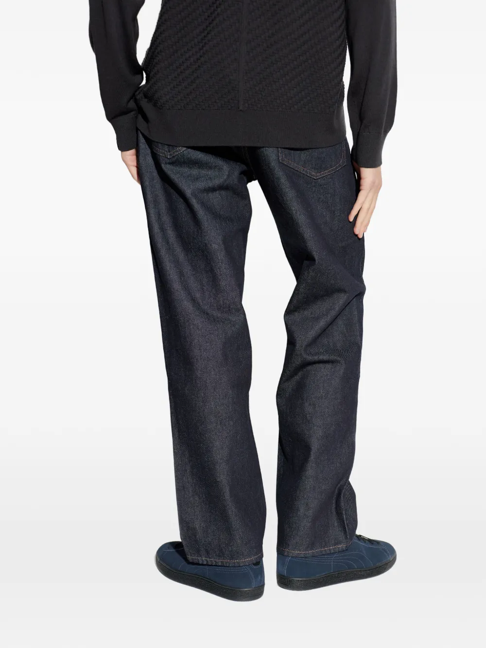 rag & bone Fit 4 Workwear jeans met vlakken Blauw