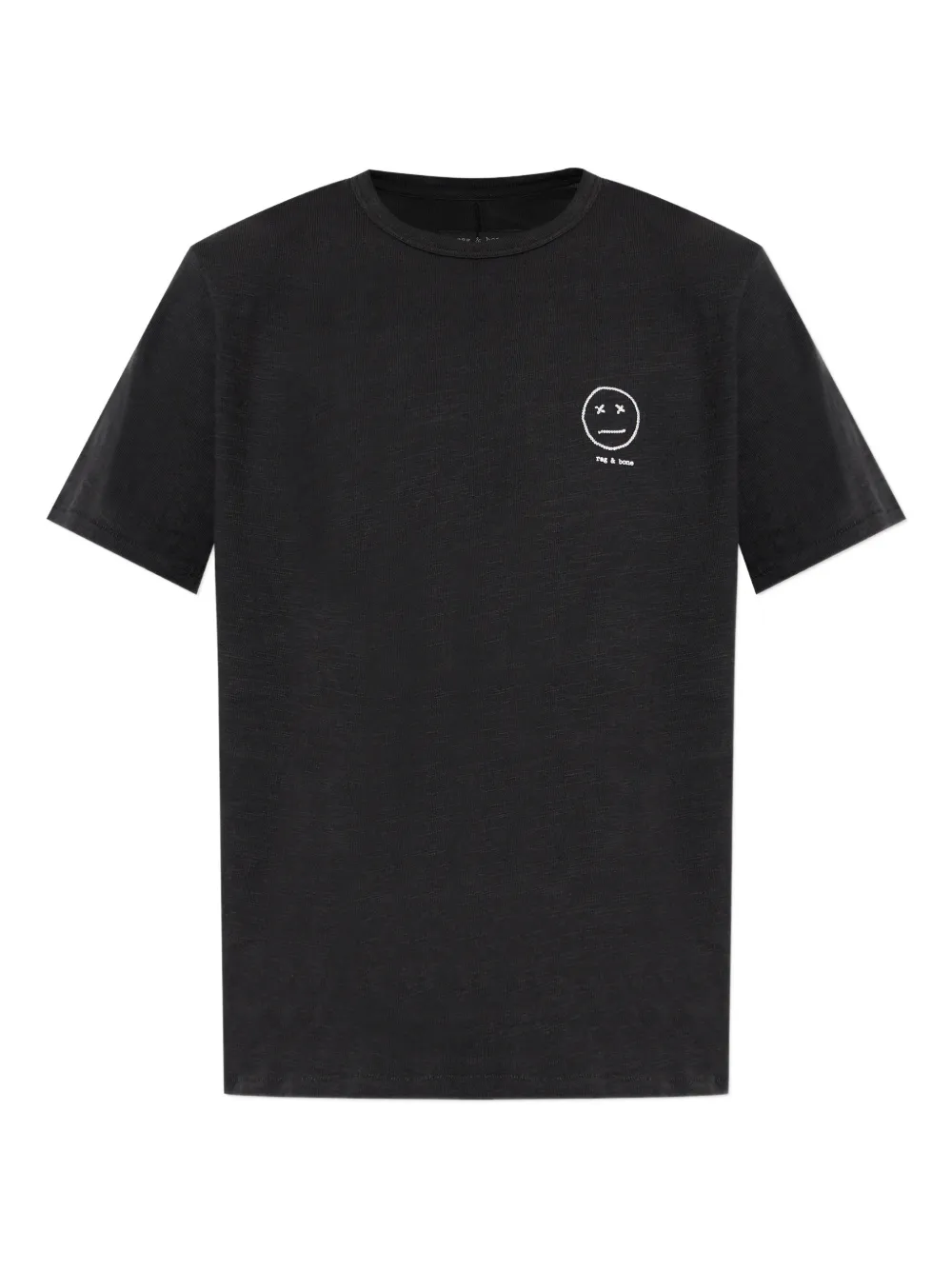 rag & bone logo-embroidered T-shirt | Black | Image 1