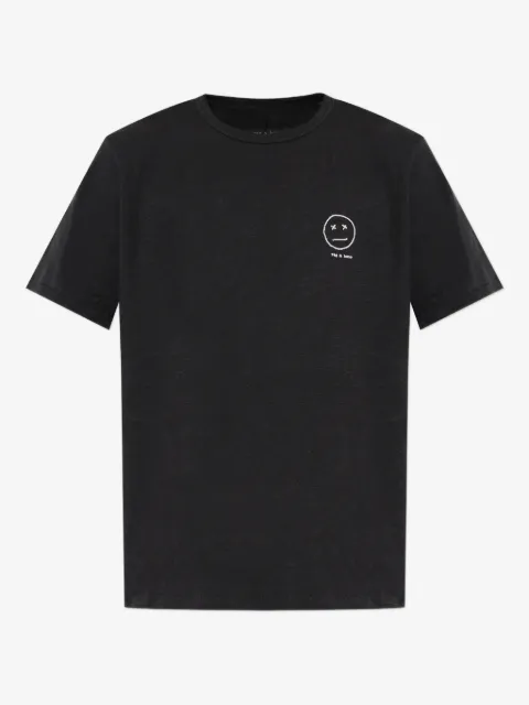 rag & bone logo-embroidered T-shirt