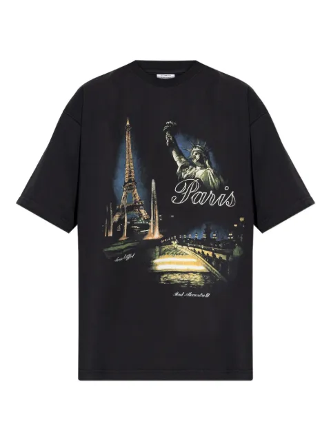 VETEMENTS Eiffel Tower-print T-shirt