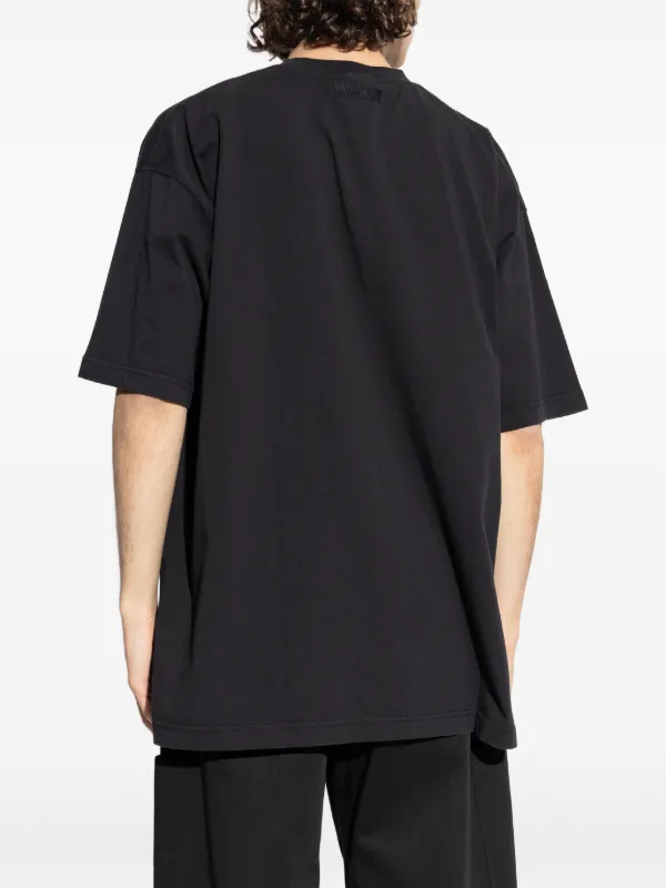 VETEMENTS My Name Is T-shirt | Black | FARFETCH