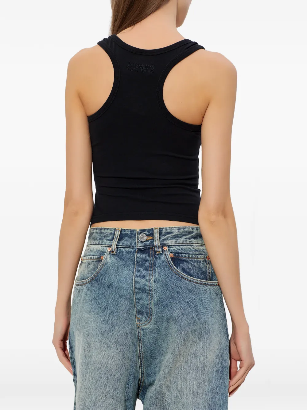 VETEMENTS Grafische top Zwart